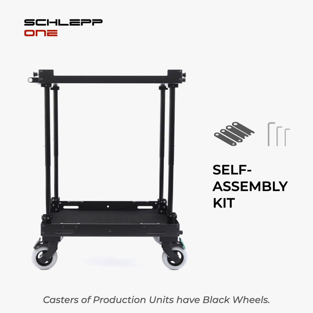 Kickstarter - SCHLEPP ONE Camera Cart - LATE BIRD: Self-Assembly-Kit