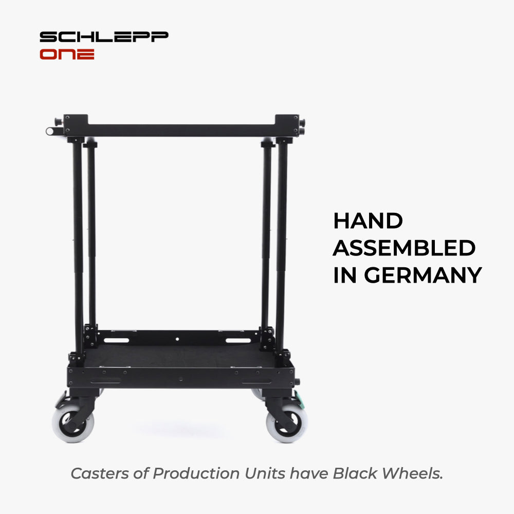 Kickstarter - SCHLEPP ONE Camera Cart - NIGHTHAWK: Fully-Assembled
