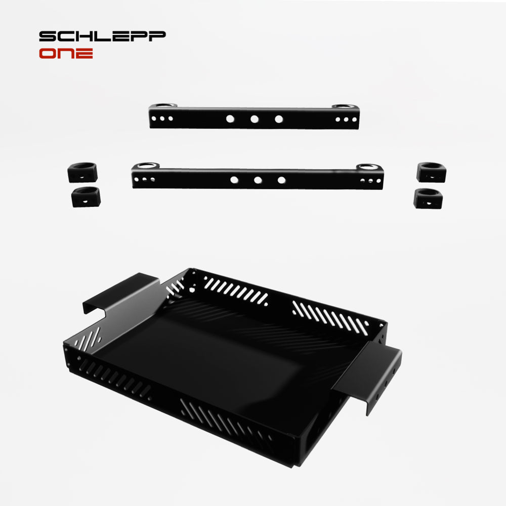 Middle Shelf WITH Crossbars: for SCHLEPP ONE Camera Cart