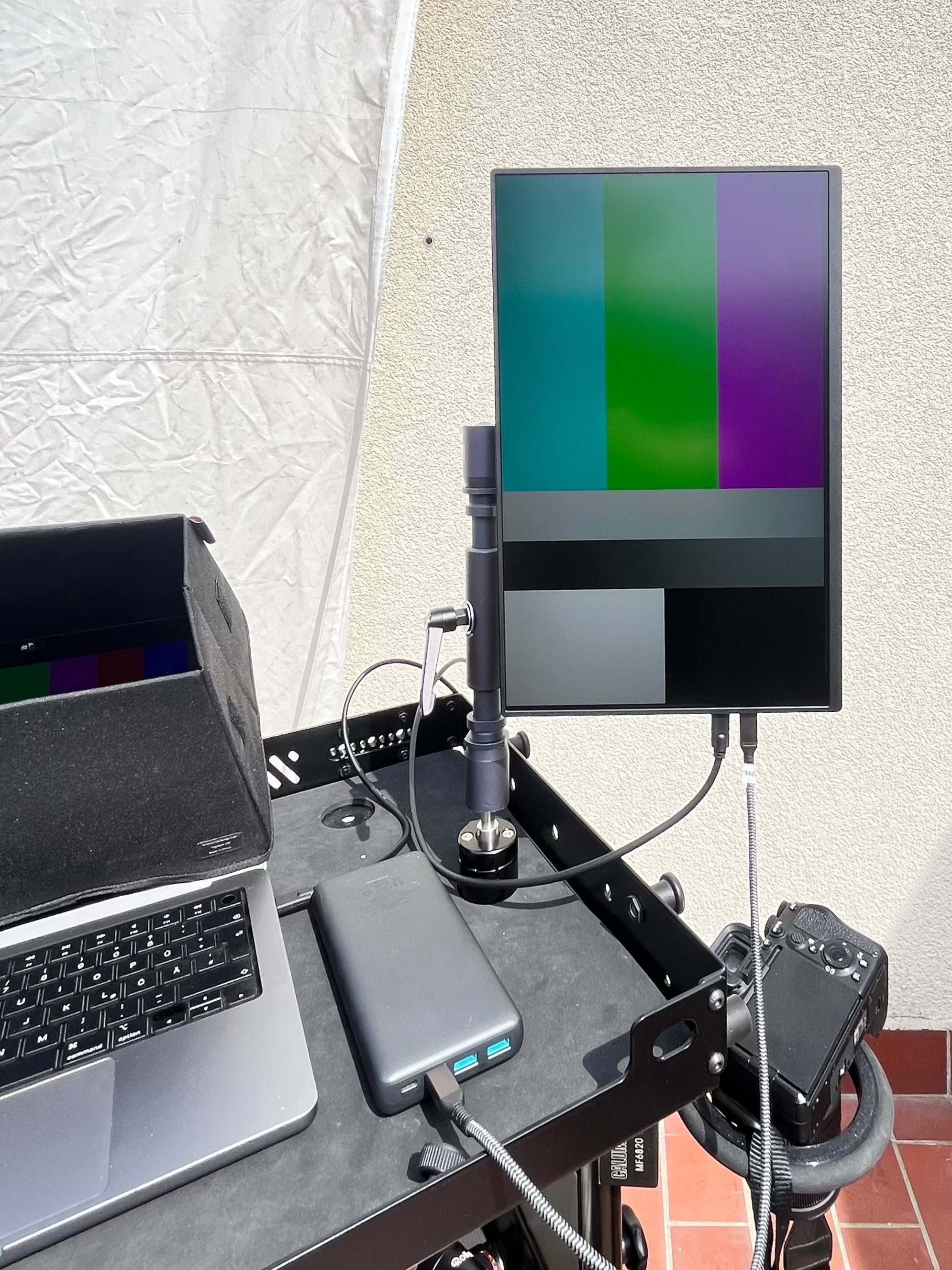 Display SCHLEPP Camera Cart