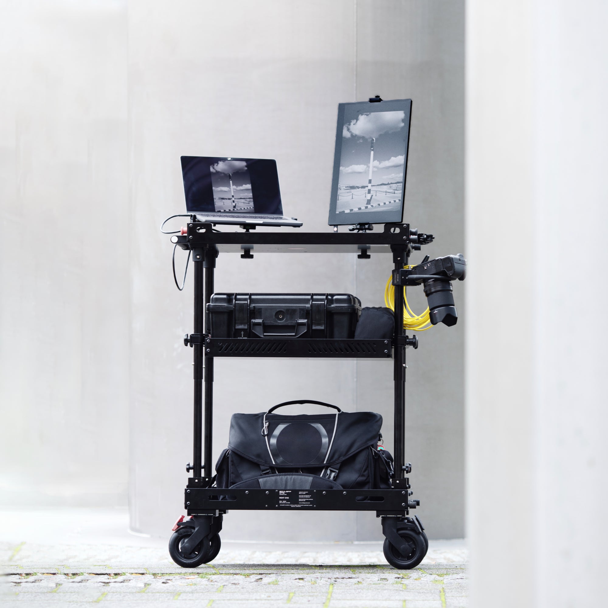 SCHLEPP ONE Camera Cart & Add-Ons – SCHLEPP Camera Carts by rent one